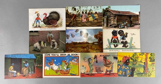 Postcard - 20 Black Americana