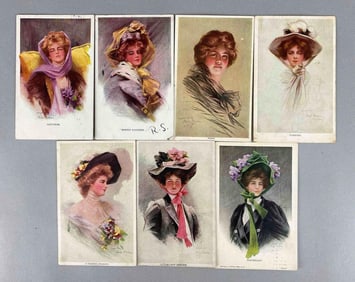 Postcard - 7 Beautiful Women