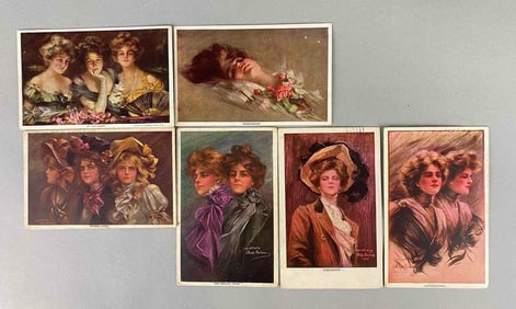 Postcard - 6 Beautiful Women