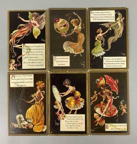 Postcard - 6 Women in Fantasy