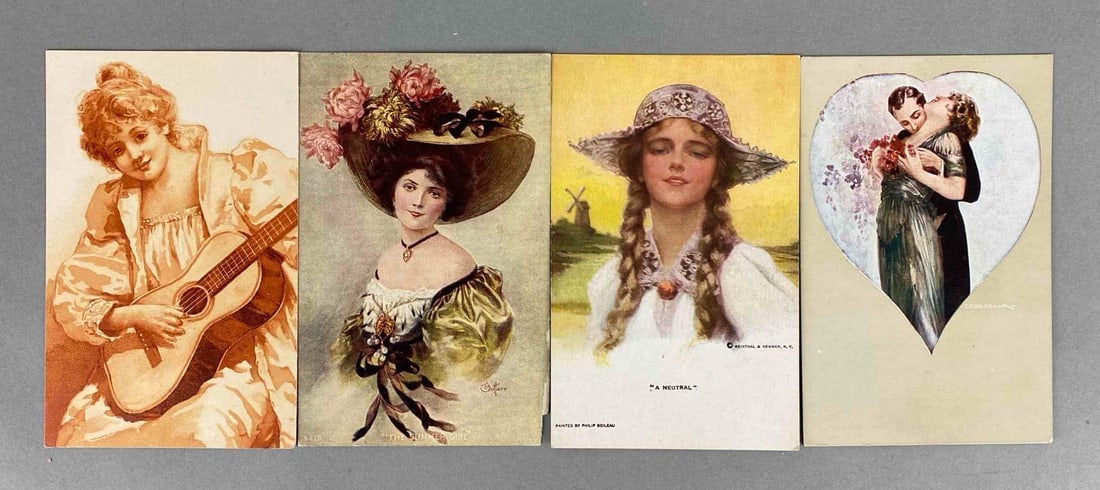 Postcard - 24 Women: Includes guitar, couple, bit and more.