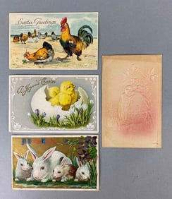Postcard - 47 Embossed Easter