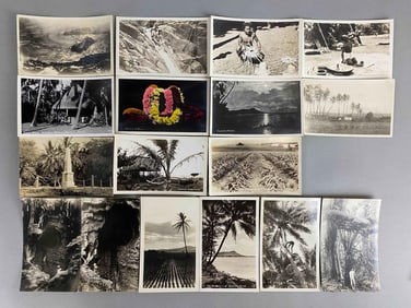 Postcards - 16 Real Photo Hawaii