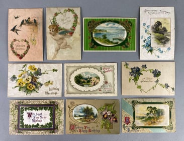 Postcards - 10 Greetings