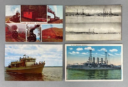 Postcards - 100+ Ships and More