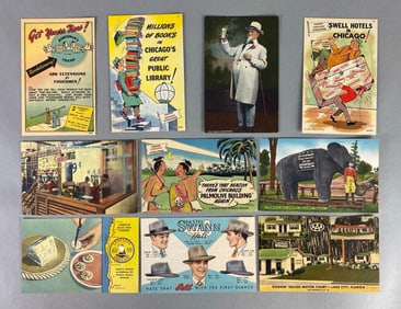 Postcards - 10 Linen