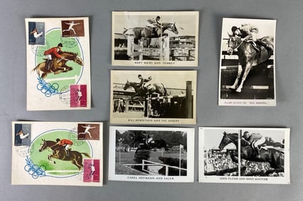 Postcards - 7 Equestrian/Horses