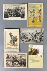 Postcards - 6 WW1 Foreign
