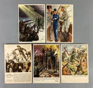 Postcards - 5 WW2 German Propaganda