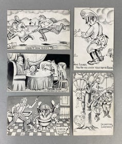 Postcards - 5 WW2 Propaganda
