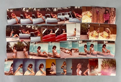 Group of 40+ Pin-Up Girl Photographs