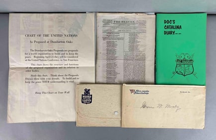 Group of Ephemera
