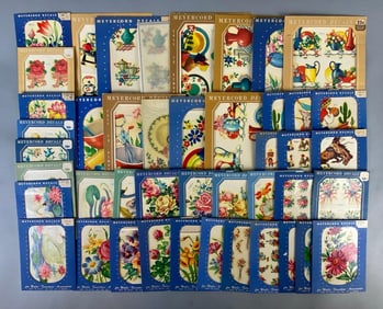 Group of 1940s Meyercord Decals