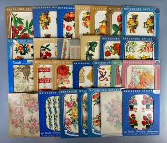 Group of 1940s Meyercord Decals