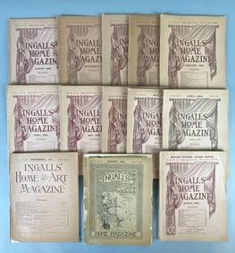 Group of Ingalls Home and Art Magazines