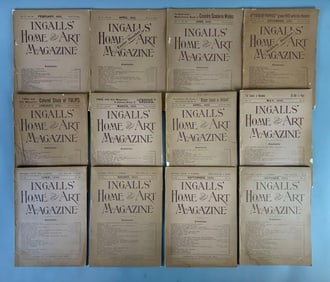 Group of Ingalls Home and Art Magazines