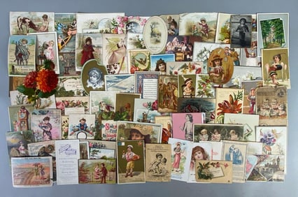 Group of 40+ Trade Cards and More