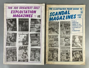Group of 2 Scandal and Exploitation Magazines