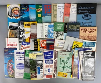 Group of Travel Brochures and more