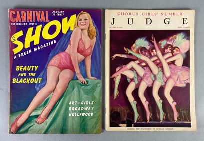 Group of 2 Vintage Womens Magazines