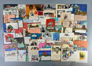 Group of Vintage Greeting and Holiday Cards