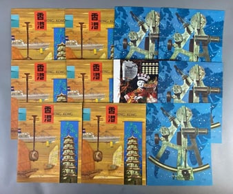 Group of 11 S.S. President Wilson Ship Menus