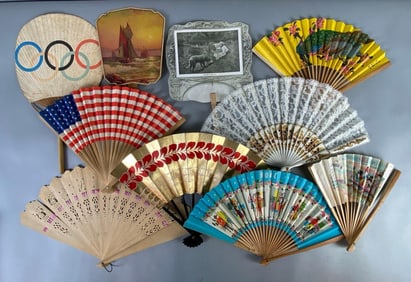 Group of Hand Fans