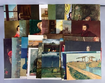 Group of 30+ Vintage Art Prints