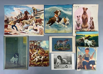 Group of Animal Art Prints
