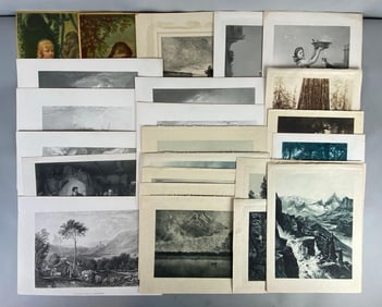 Group of Vintage Engravings and Prints