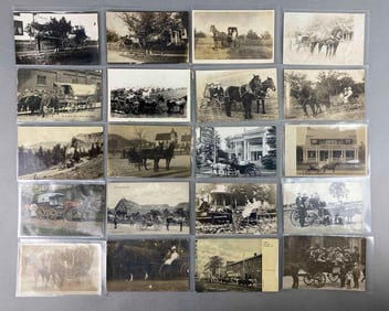 Postcards - 20 Real Photo Carriages