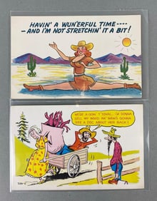 Postcards - 2 Comic Laff Gram and Adams Specialty