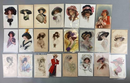 Postcards - 22 Women Portrait