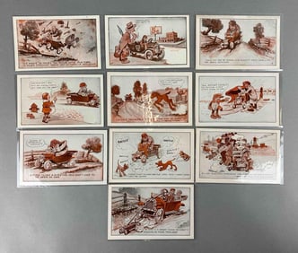 Postcards - 10 Ford Comics