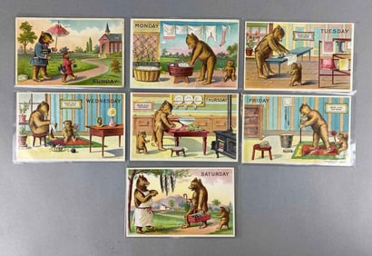 Postcards - 7 Saturday Bears