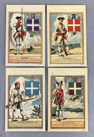 Postcards - 30+ 1700s Soldiers