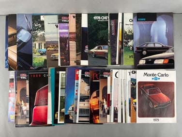 Group of Car Related Ephemera