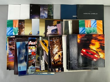 Group of Dealership Advertising Brochures