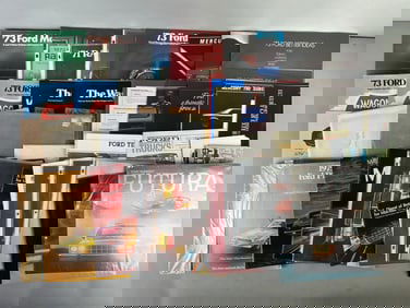 Group of Assorted Dealership Advertising Brochures