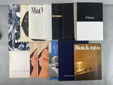Group of Automobile Dealership Brochures