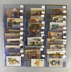 Group of Advertising Trade Cards and More