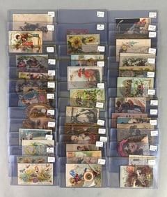 Group of Advertising Trade Cards and More