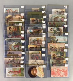 Group of Advertising Trade Cards
