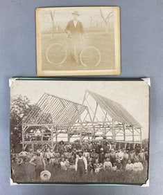 Group of 2 Antique Photographs