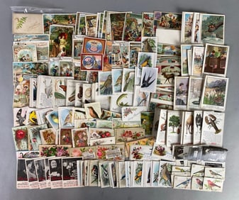 Group of Vintage Trade Cards and More