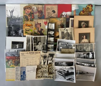 Group of Vintage Photographs and More