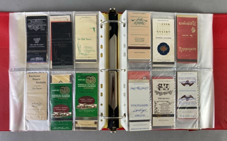 Group of Assorted California Advertising Matchbooks