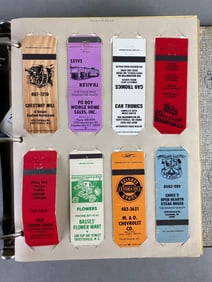 Group of Assorted North Carolina Advertising Matchbooks