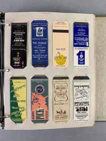 Group of Indiana Advertising Matchbooks