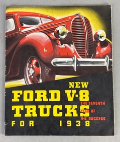 1938 Ford Dealership Advertising Brochure